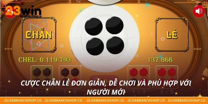 Xóc Đĩa Đổi Thưởng Online - Trò Chơi Giải Trí Hot Nhất 23win Cược chẵn lẻ đơn giản, dễ chơi và phù hợp với người mới