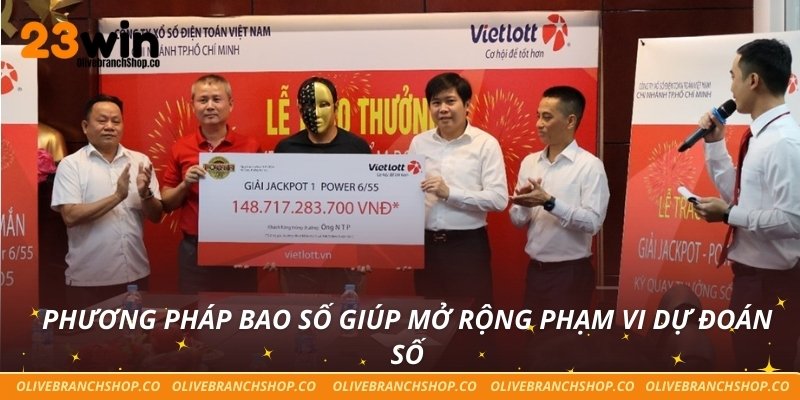 Phương pháp bao số giúp mở rộng phạm vi dự đoán số